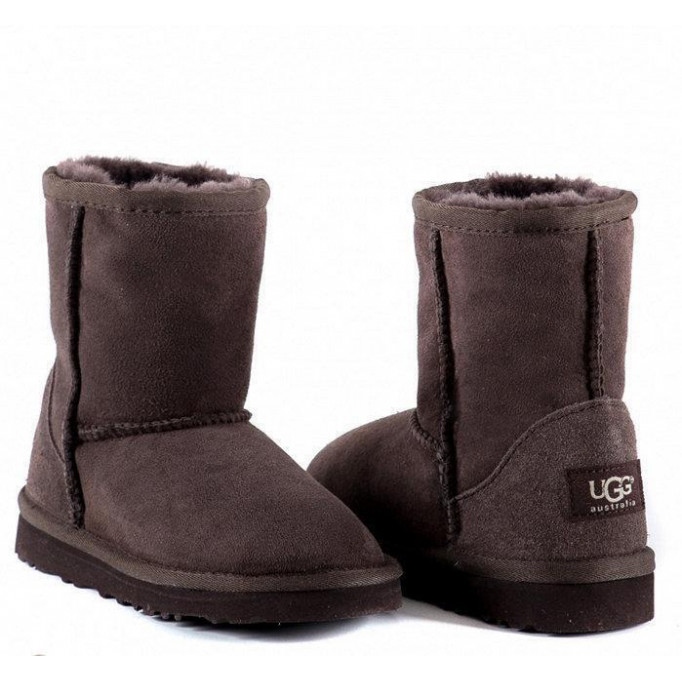 UGG Kids Classic Short Chocolate