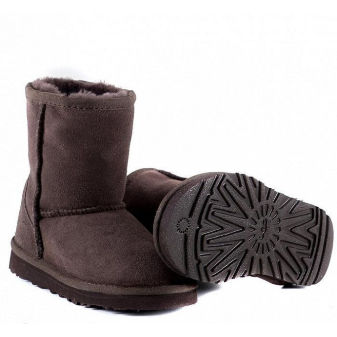 UGG Kids Classic Short Chocolate