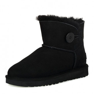 UGG Mini Bailey Button II Black