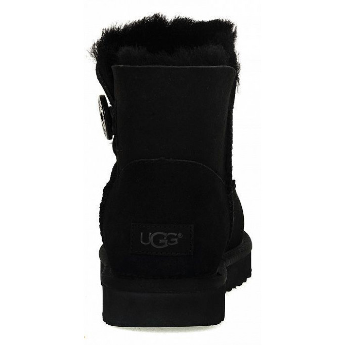 UGG Mini Bailey Button II Black