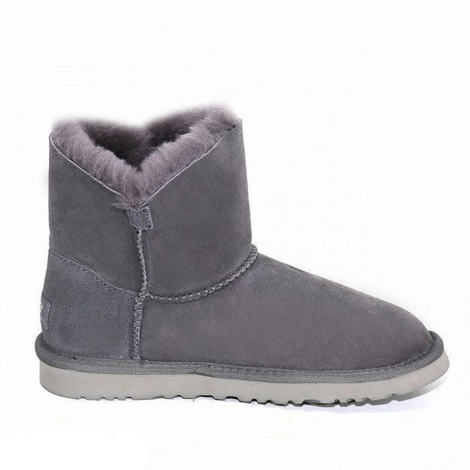 UGG Mini Bailey Button II Grey