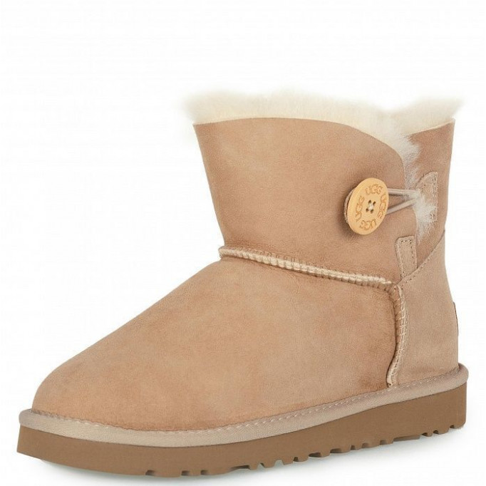 UGG Mini Bailey Button II Sand