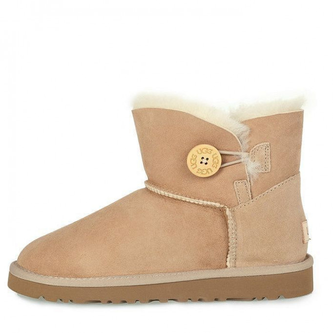 UGG Mini Bailey Button II Sand