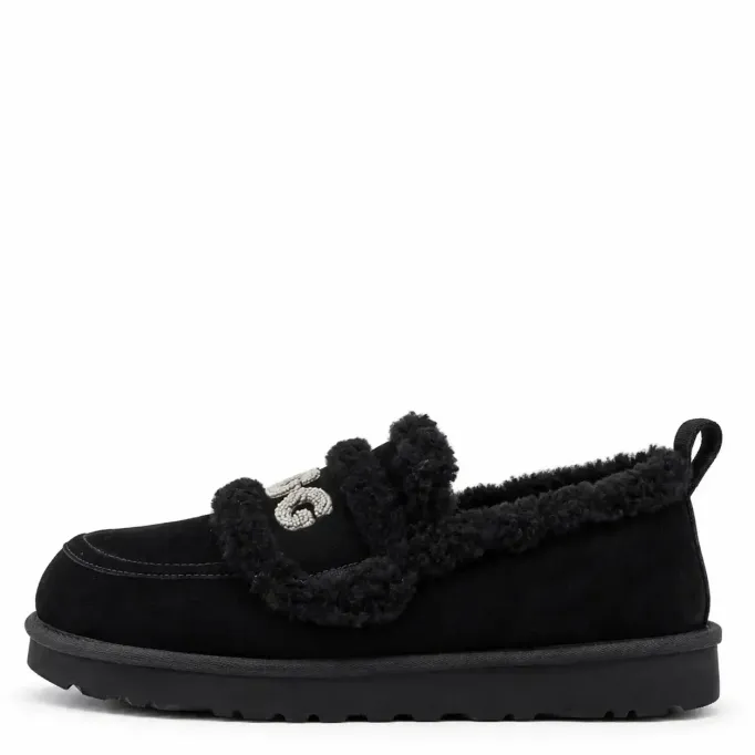 UGG Classic Fat Ding Slip On Black