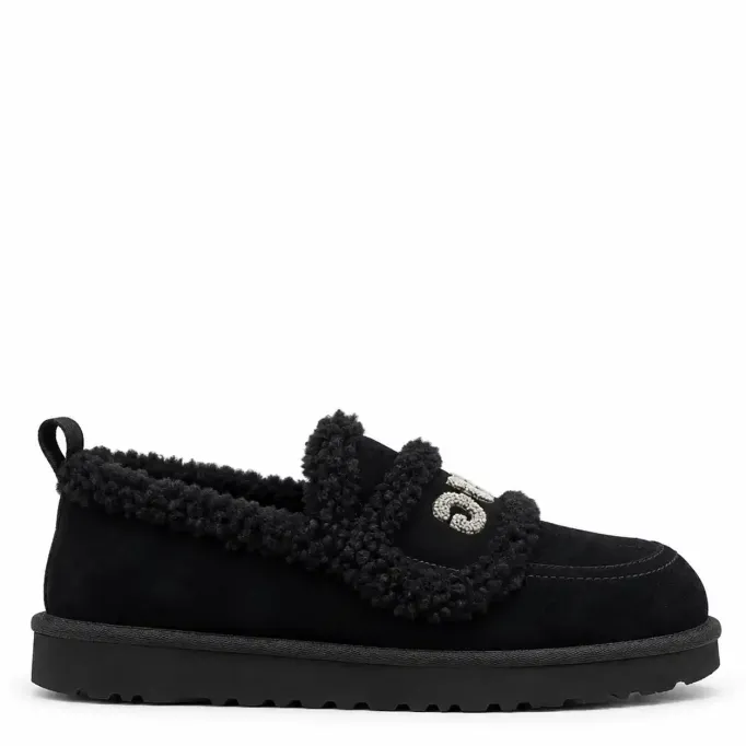 UGG Classic Fat Ding Slip On Black