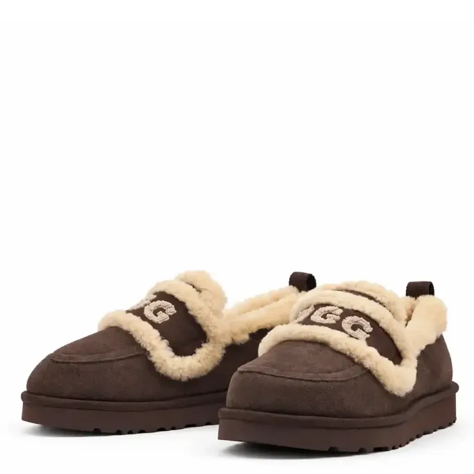 UGG Classic Fat Ding Slip On Chocolate