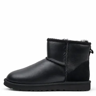UGG Classic Mini Metallic Black