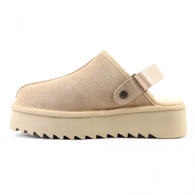 UGG Goldenstar Clog Platform Sand