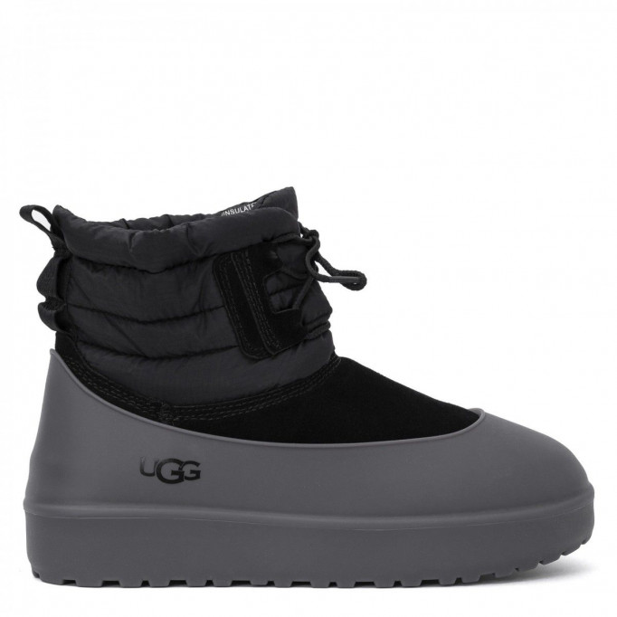 UGG Mens Classic Mini Lace-Up Weather - Black