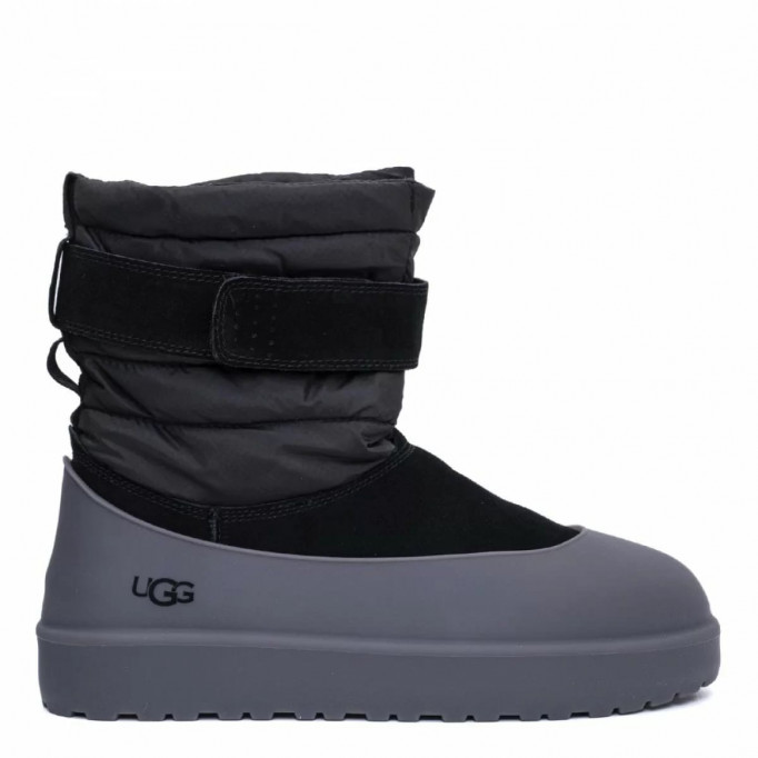 UGG Mens Classic Short Pull-On Black